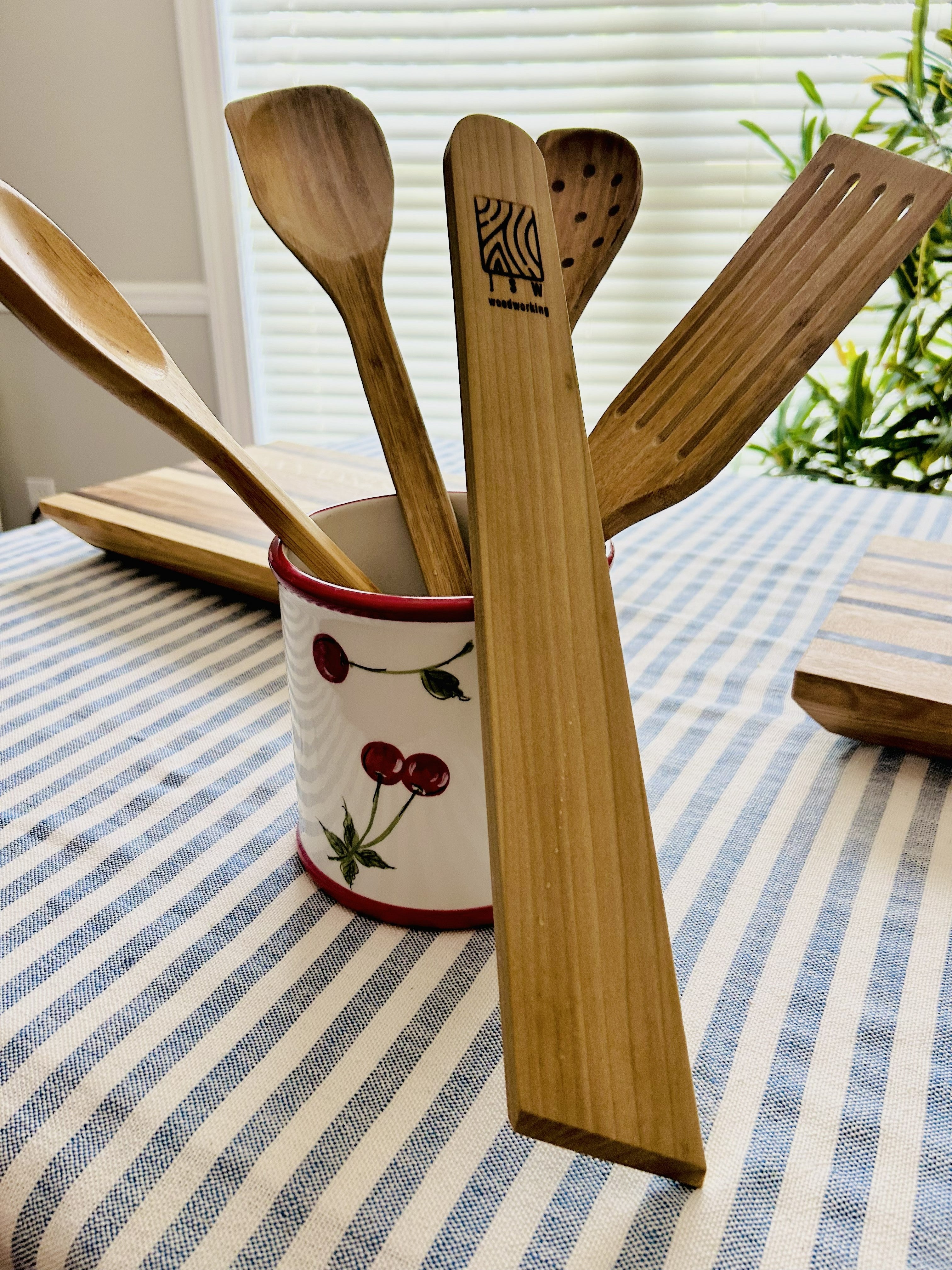 12 inch Cypress Spatula