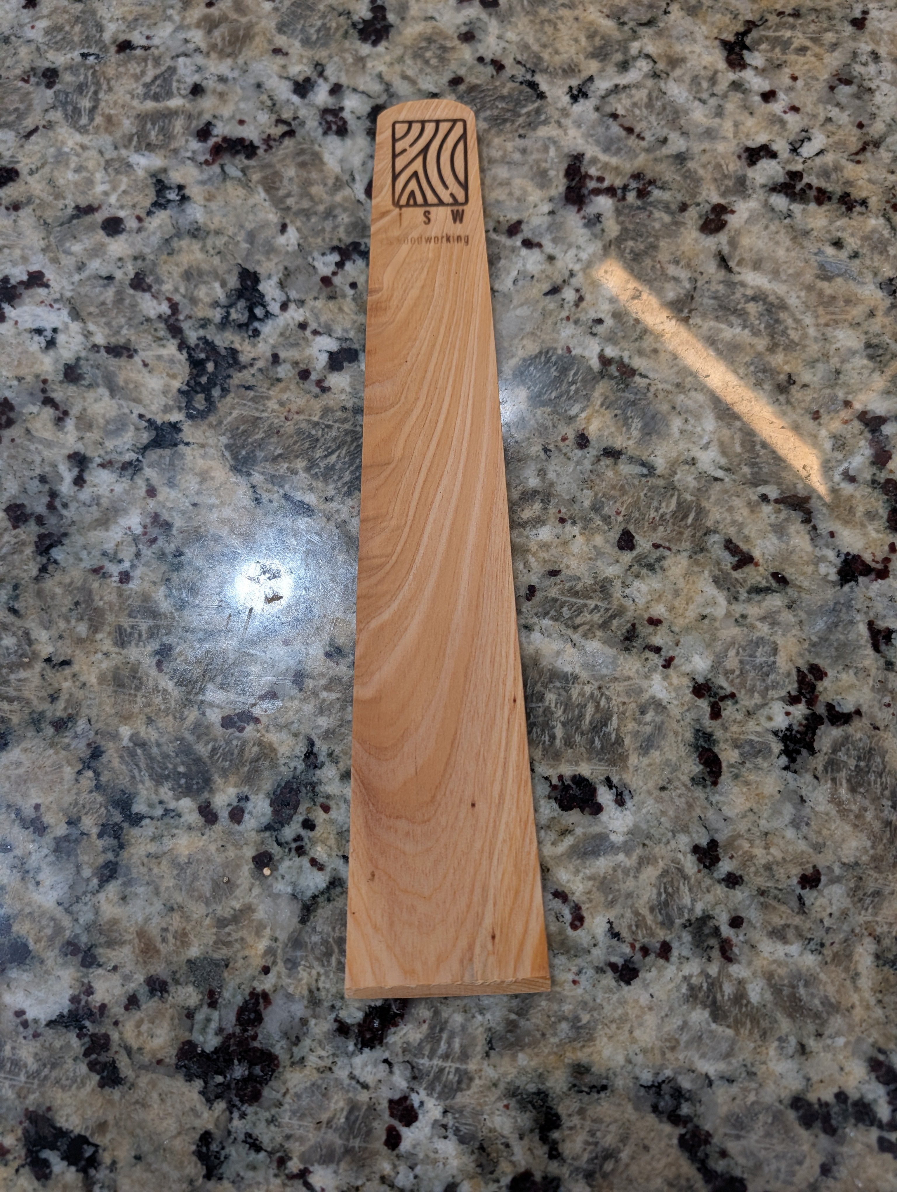 12 inch Cypress Spatula