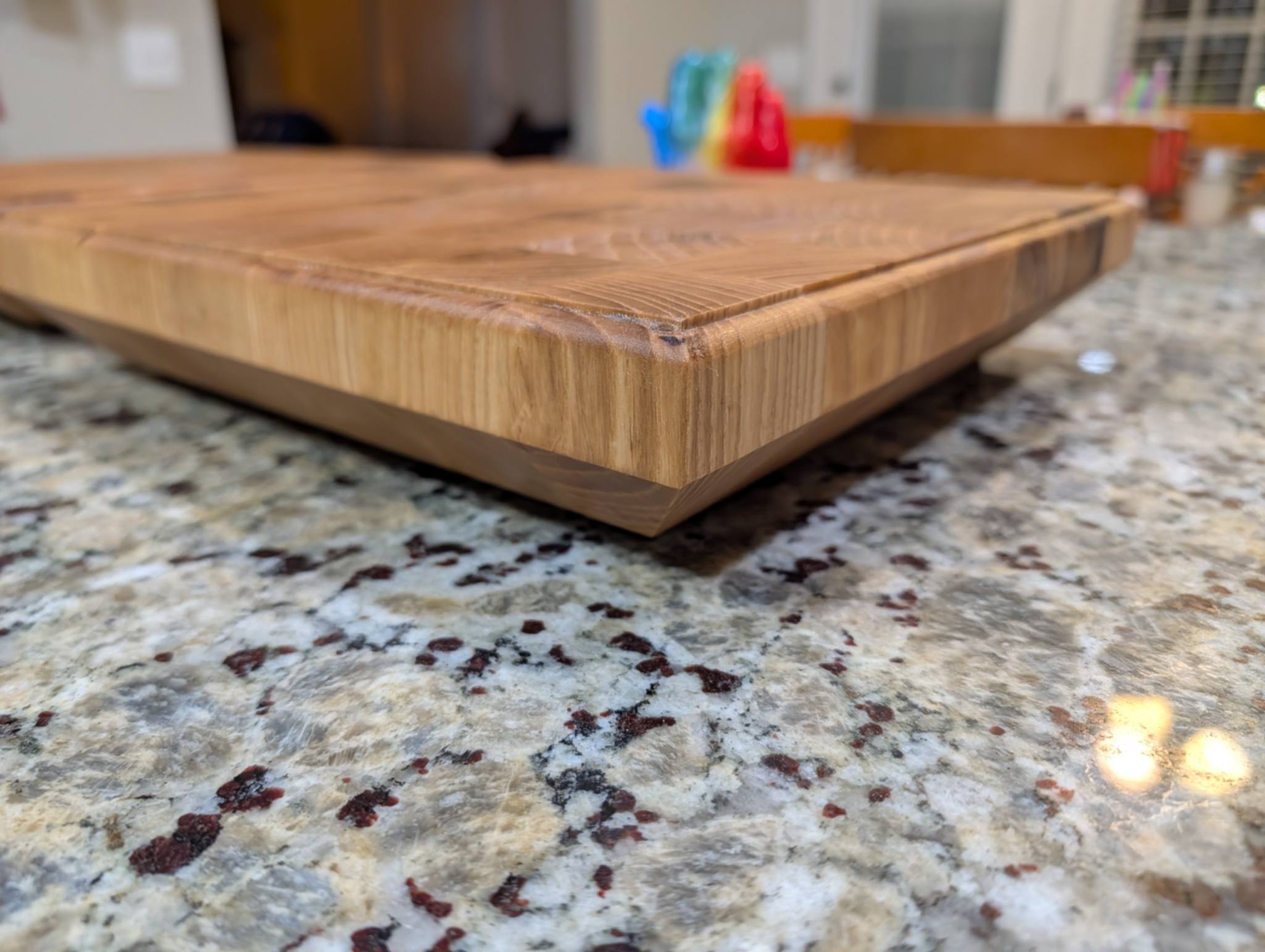 Ash Counter Top Butcher Block Cutting Board (End Grain)